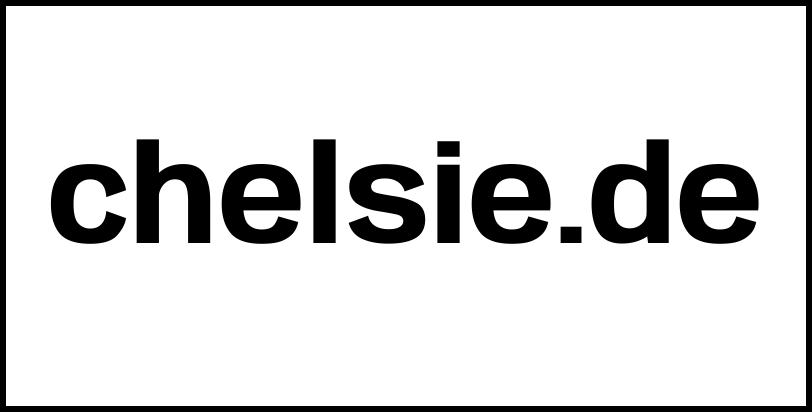 chelsie.de