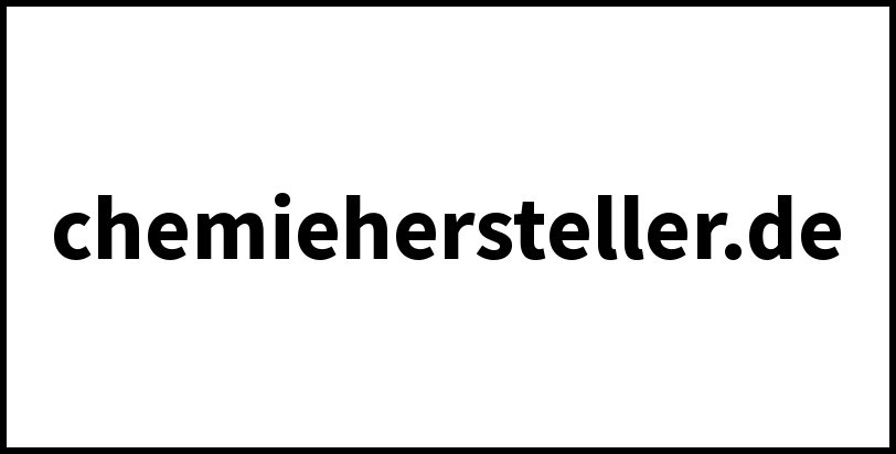 chemiehersteller.de