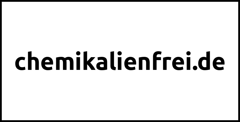 chemikalienfrei.de
