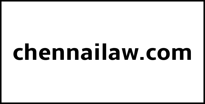 chennailaw.com