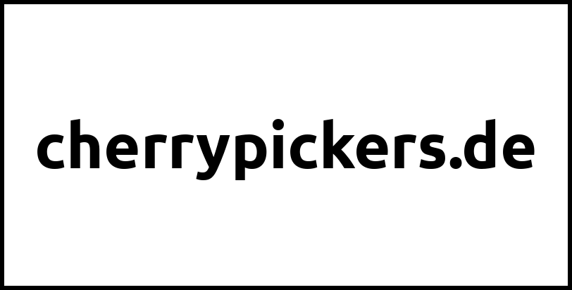 cherrypickers.de