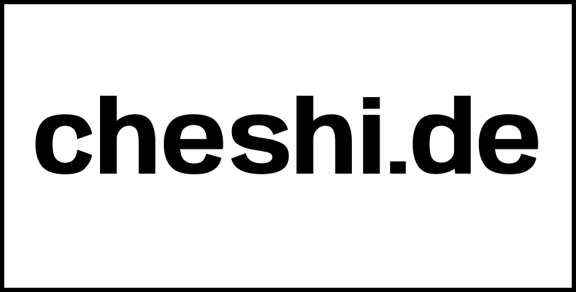 cheshi.de