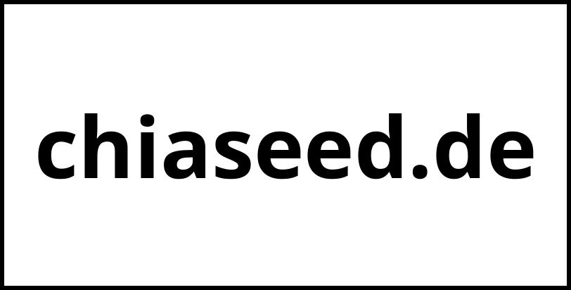 chiaseed.de