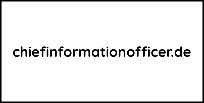 chiefinformationofficer.de