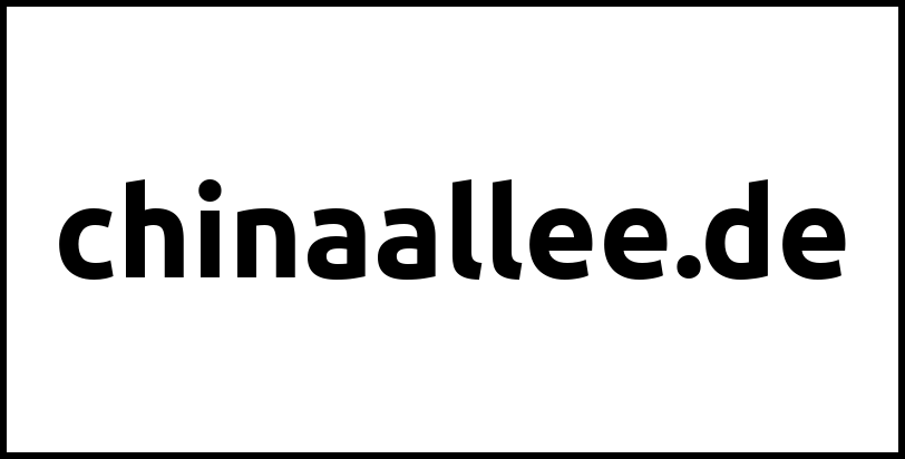 chinaallee.de