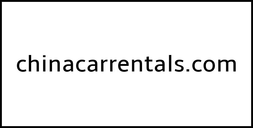 chinacarrentals.com