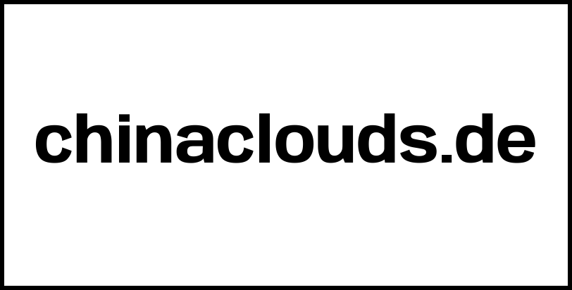 chinaclouds.de