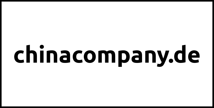 chinacompany.de