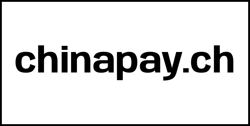 chinapay.ch