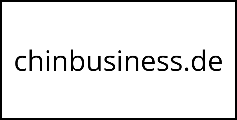 chinbusiness.de