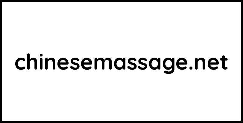 chinesemassage.net