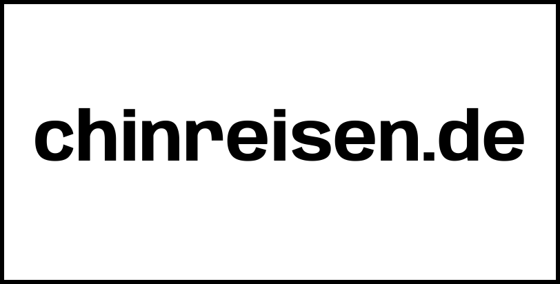 chinreisen.de