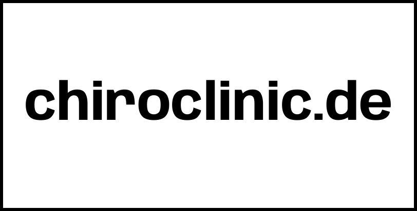 chiroclinic.de