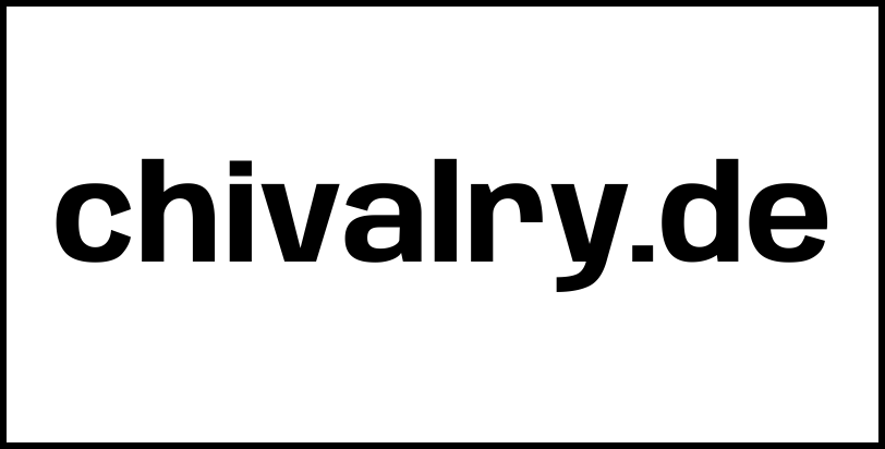 chivalry.de