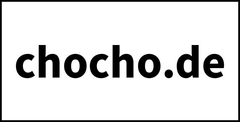 chocho.de