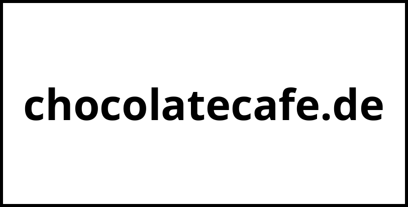 chocolatecafe.de