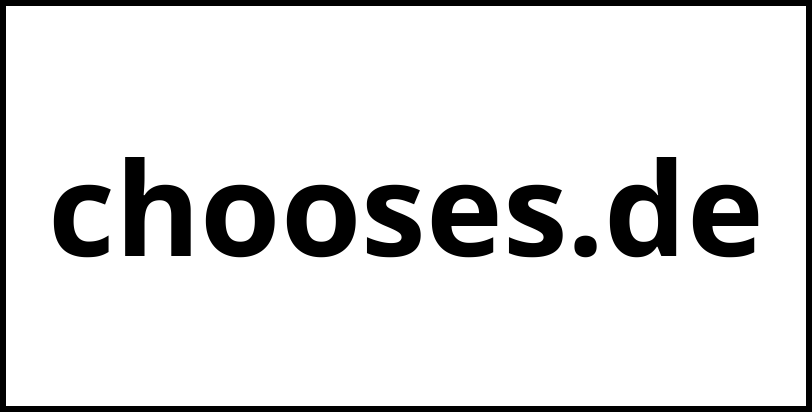 chooses.de