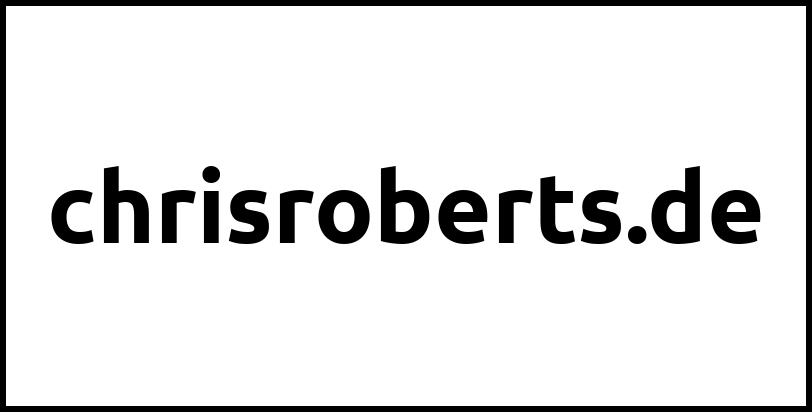 chrisroberts.de
