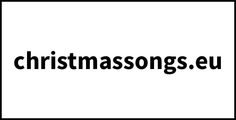 christmassongs.eu