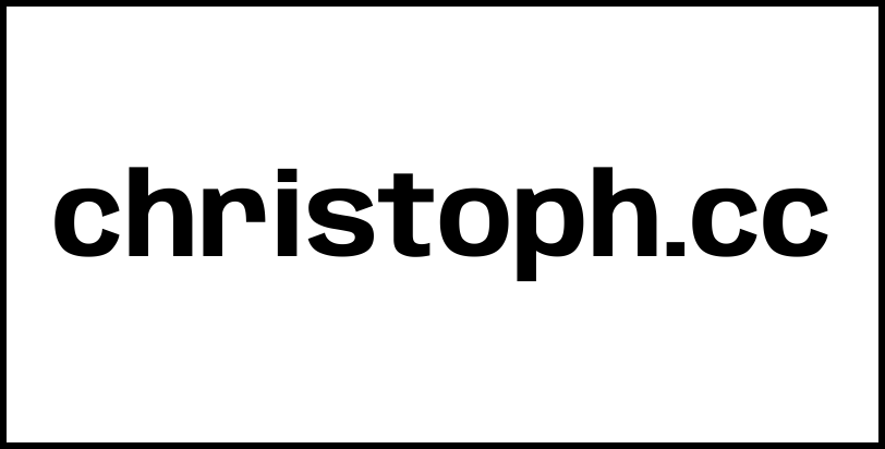 christoph.cc