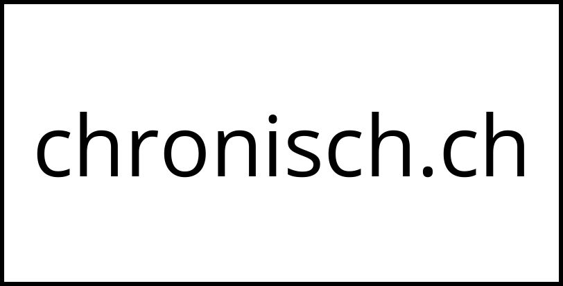 chronisch.ch