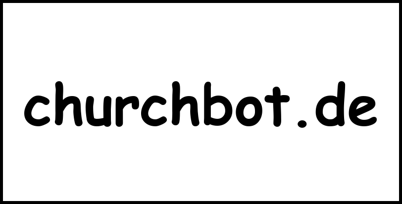 churchbot.de