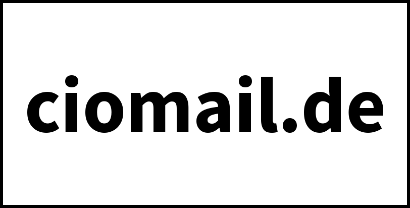 ciomail.de