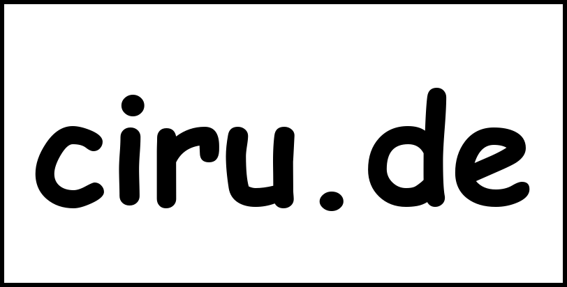 ciru.de