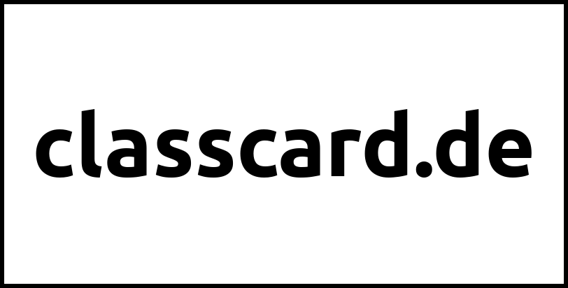 classcard.de