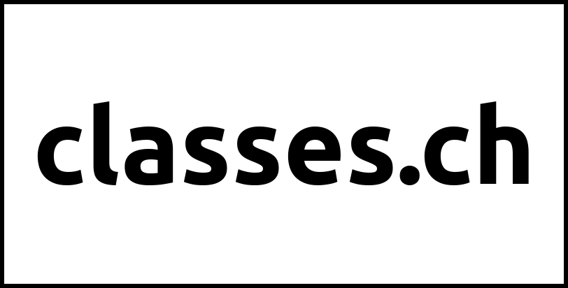 classes.ch