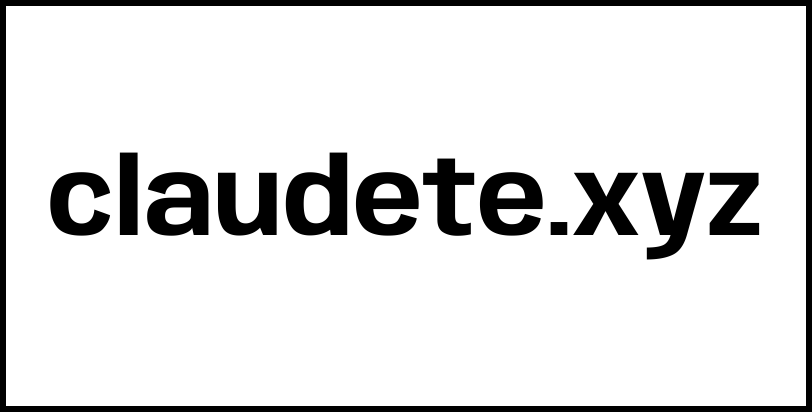 claudete.xyz