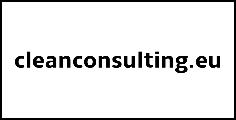 cleanconsulting.eu