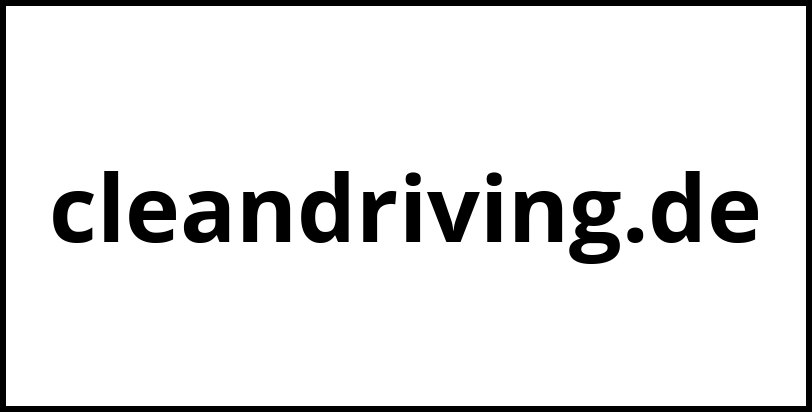 cleandriving.de
