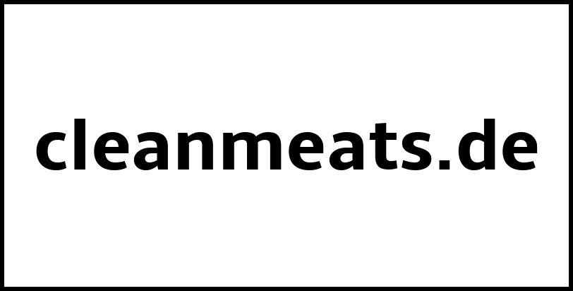 cleanmeats.de