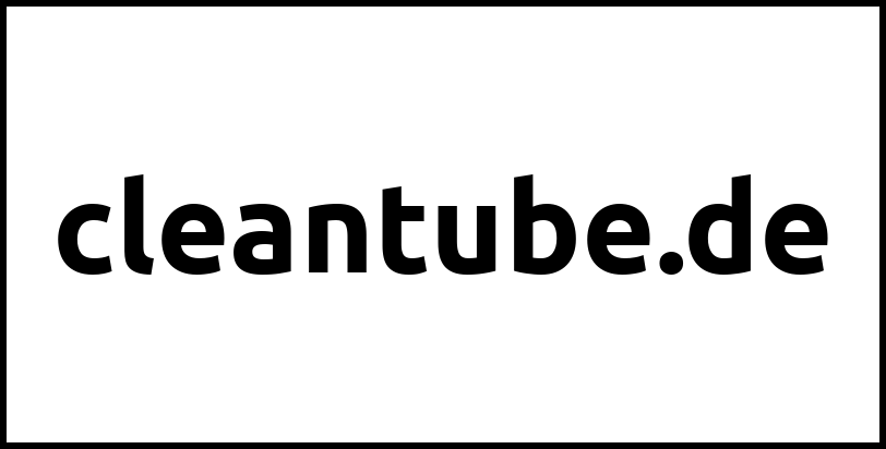 cleantube.de