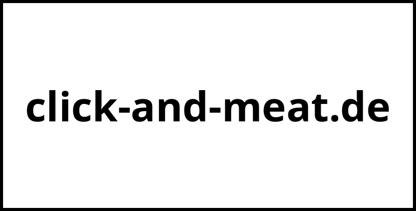 click-and-meat.de