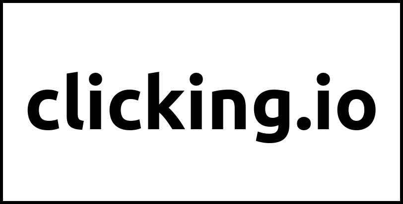 clicking.io