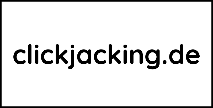 clickjacking.de