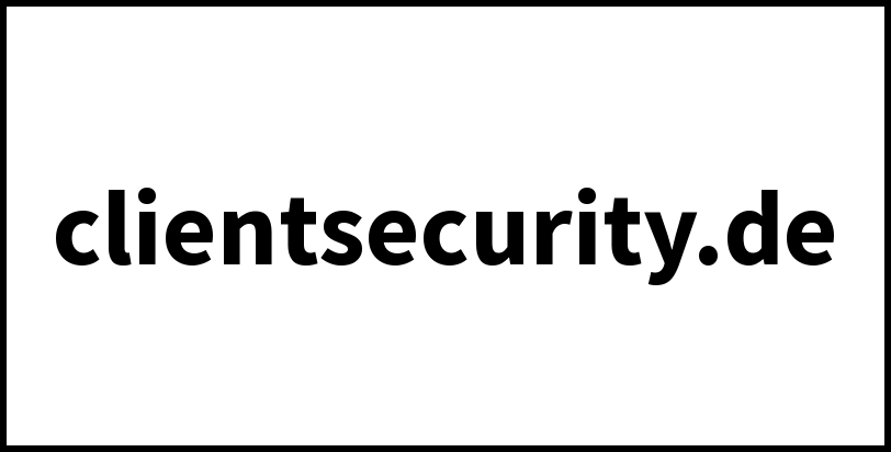 clientsecurity.de