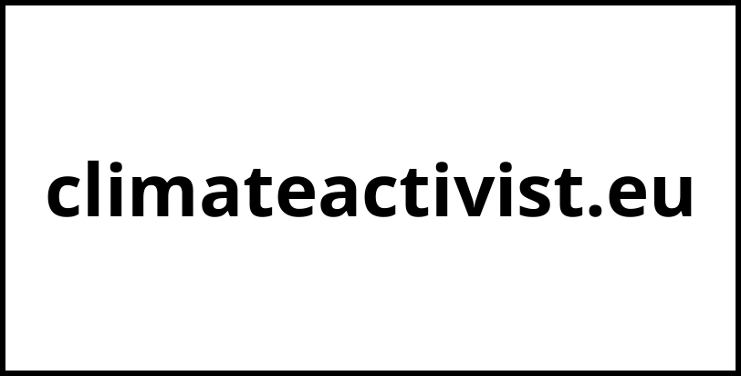 climateactivist.eu