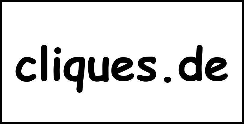 cliques.de