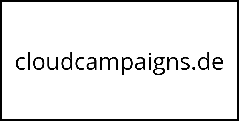 cloudcampaigns.de