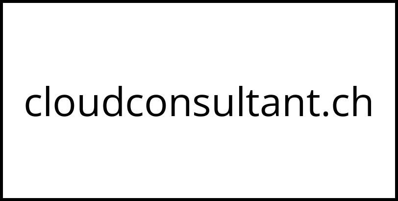 cloudconsultant.ch