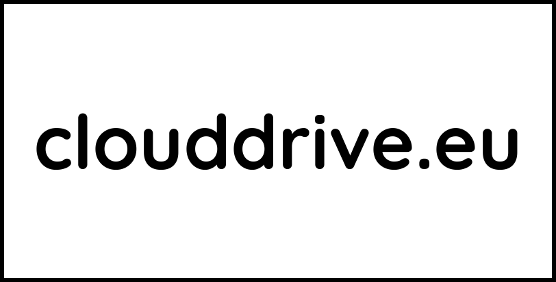 clouddrive.eu
