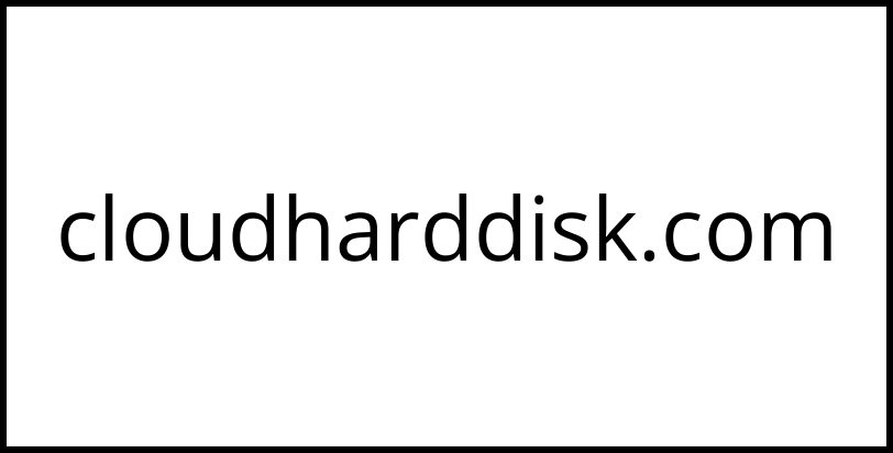 cloudharddisk.com