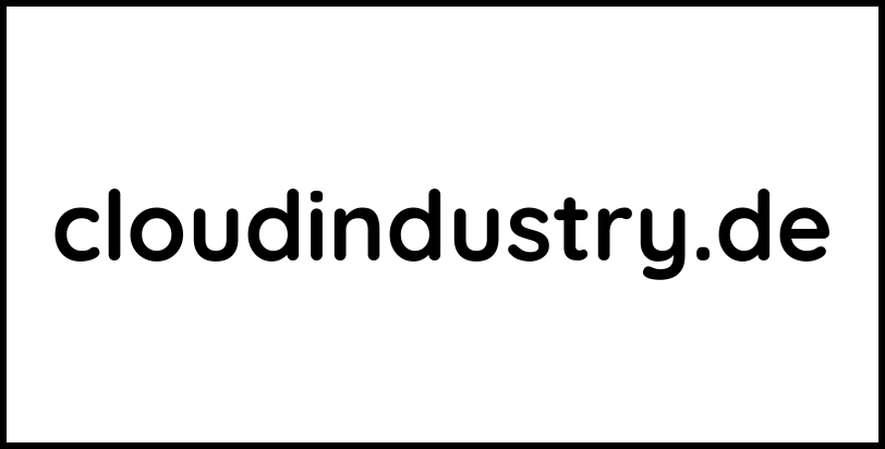 cloudindustry.de