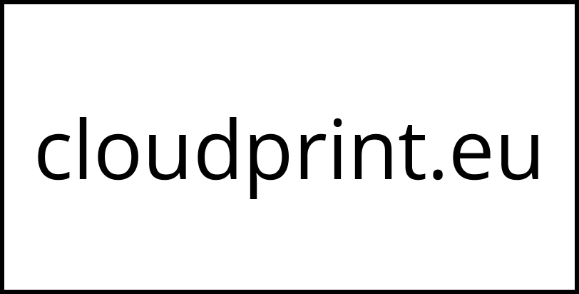 cloudprint.eu