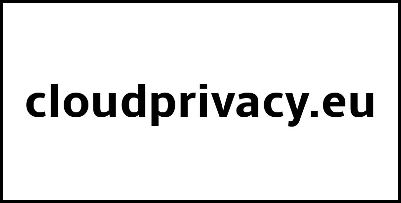 cloudprivacy.eu