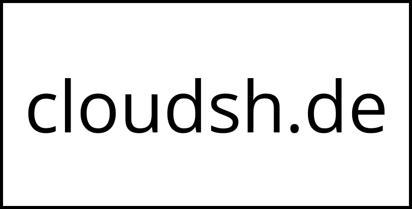 cloudsh.de