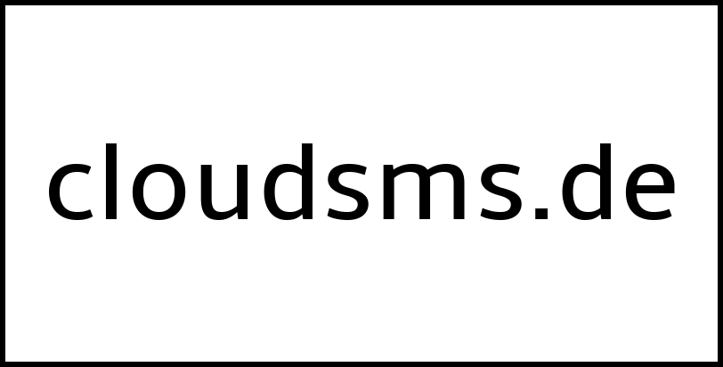 cloudsms.de